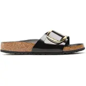 Birkenstock Pantoletter 'Madrid' guld / sort