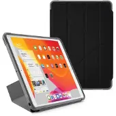 Pipetto Origami Shield - Flipomslag til tablet - polyurethan, termoplastisk polyuretan (TPU) - lilla - 9.7 - for Apple 10.2-inch iPad (7. generation)