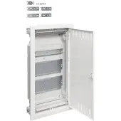 Hager Volta VU36NWB Multimedietavle – Planforsænket Kombi-Eltavle (3-rækket, 630x348 mm)