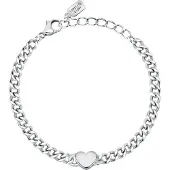 La Petite Story Br Love Heart Charm 16.3 Cm Armbånd