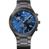 Bering Herreur 11743-727 Classic Blå/Titanium Ø40 mm