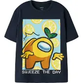 Name it Shirts 'Among Us' blå / gul / grøn / orange / sort