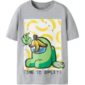 Name it Shirts 'Among Us' blå / gul / grå / grøn / sort