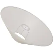 Watt & Veke Basic flat lampeskærm Ø36 cm White