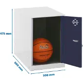Simonlocker Montadas Dism.mini Skab 475x300x500 Mm