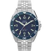 Timex Analogt ur 'DeepWater Arctic' blå / sølv