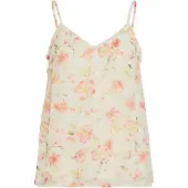 Vila Overdel 'VIEmma' creme / gul / orange / rosé