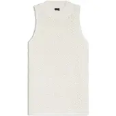 BOSS Strikket top i bomuld med mikroblondestruktur