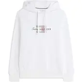 Tommy Hilfiger Sweatshirt burgunder / sort / hvid