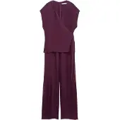 Adolfo Dominguez Jumpsuit lilla / brombær