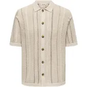 Only & Sons Cardigan 'ONSTobby' beige / grå / taupe