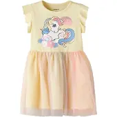 Name it Kjole - NmfAdaja MLP - Double Cream - - 3 år (98) - Kjole
