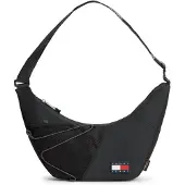 Tommy Hilfiger Skuldertaske 'Logo Outdoor' sort