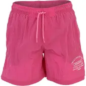 Jack & Jones Badeshorts 'JPSTKAUAI ELECTRIC' pink / hvid