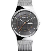 Bering Dameur 12939-077 Classic Grå/Stål Ø39 mm