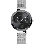 Bering Dameur 35036-002 Sort/Stål Ø36 mm
