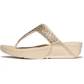 FitFlop Lulu Crystal Mix Metallic Toe Post Sandaler