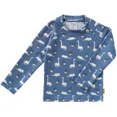 Fresk Dinosaur Uv Langærmet T-shirt