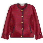 Tommy Hilfiger Cardigan natblå / rød