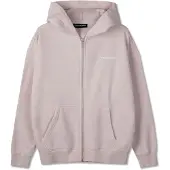 Pegador Sweatjakke 'Clarita' lyserød / hvid