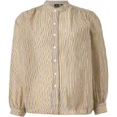 Gap Bluse blå / khaki / hvid