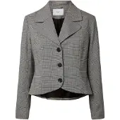 Y.A.S Blazer 'YASMela' lys rød / sort / hvid