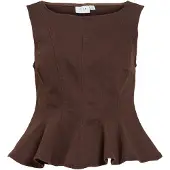 Vila Bluse 'VIchia' brun