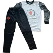 Valencia Cf Round Badge Pyjamas Med Lange ærmer