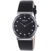Bering Dameur 32230-448 Ceramic Sort/Læder Ø30 mm