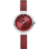 Bering Dameur 14627-303 Solar Rød/Stål Ø27 mm