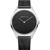 Bering 17039-102 Sort/Stål Ø39 mm