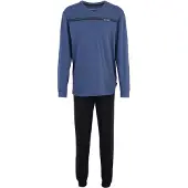 Tom Tailor Pyjamas lang safir / mørkeblå