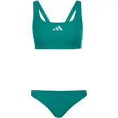 Adidas 3-stripes V-back Bikini, størrelse 48