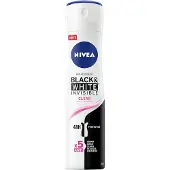 Nivea Invisible Black & White Antiperspirant Spray 48h Clear 150ml