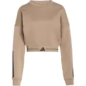 Adidas Hyperglam 3 Stripes Cropped Crewneck Sweatshirt