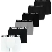 Puma Boksershorts 'Everyday' lysegrå / sort / hvid