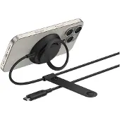 Belkin UltraCharge 25w Qi2 Pad with kickstand - Black