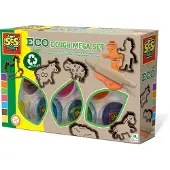 SES Creative Modellervoks - ECO - 7x90 g - Megasæt - - OneSize - Modellervoks