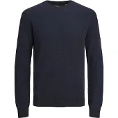 Jack & Jones Pullover 'JJEGlobe' mørkeblå