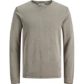 Jack & Jones Ensfarvet Striktrøje
