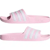 Adidas Strand-/badesko 'Adilette Aqua' lyserød / hvid