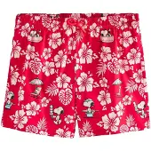 Next Badeshorts lyseblå / rød / hvid