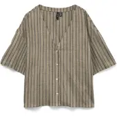 Vero Moda Bluse 'VMRosie' brokade / sort