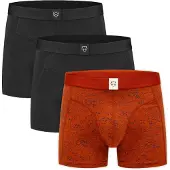 Adam Boksershorts 'Ginger Scoutmap' blodrød / sort