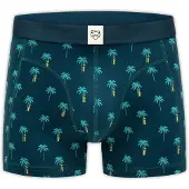 Adam Boksershorts navy / turkis / cyanblå / gul