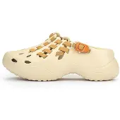 Pikolinos Træsko 'Romana' lysebeige / orange