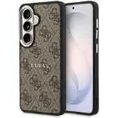 GUESS Samsung Galaxy S26 4G Gold Frame Cover - MagSafe-kompatibelt - Brun