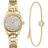 DKNY Analogt ur guld / sølv / transparent