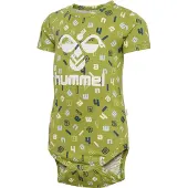 Hummel Sparkedragt/Body oliven / hvid