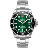 Swiss Military Hanowa Herreur SMWGL0006302 Sealord Grøn/Stål Ø41 mm